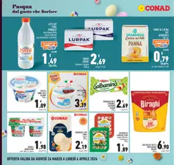Anteprima del volantino BURRO LURPAK, classico, salato 200 g valido a partire dal 26.03.2026 | Pagina: 10 | Prodotti: Latte, Formaggio, Burro, Ricotta