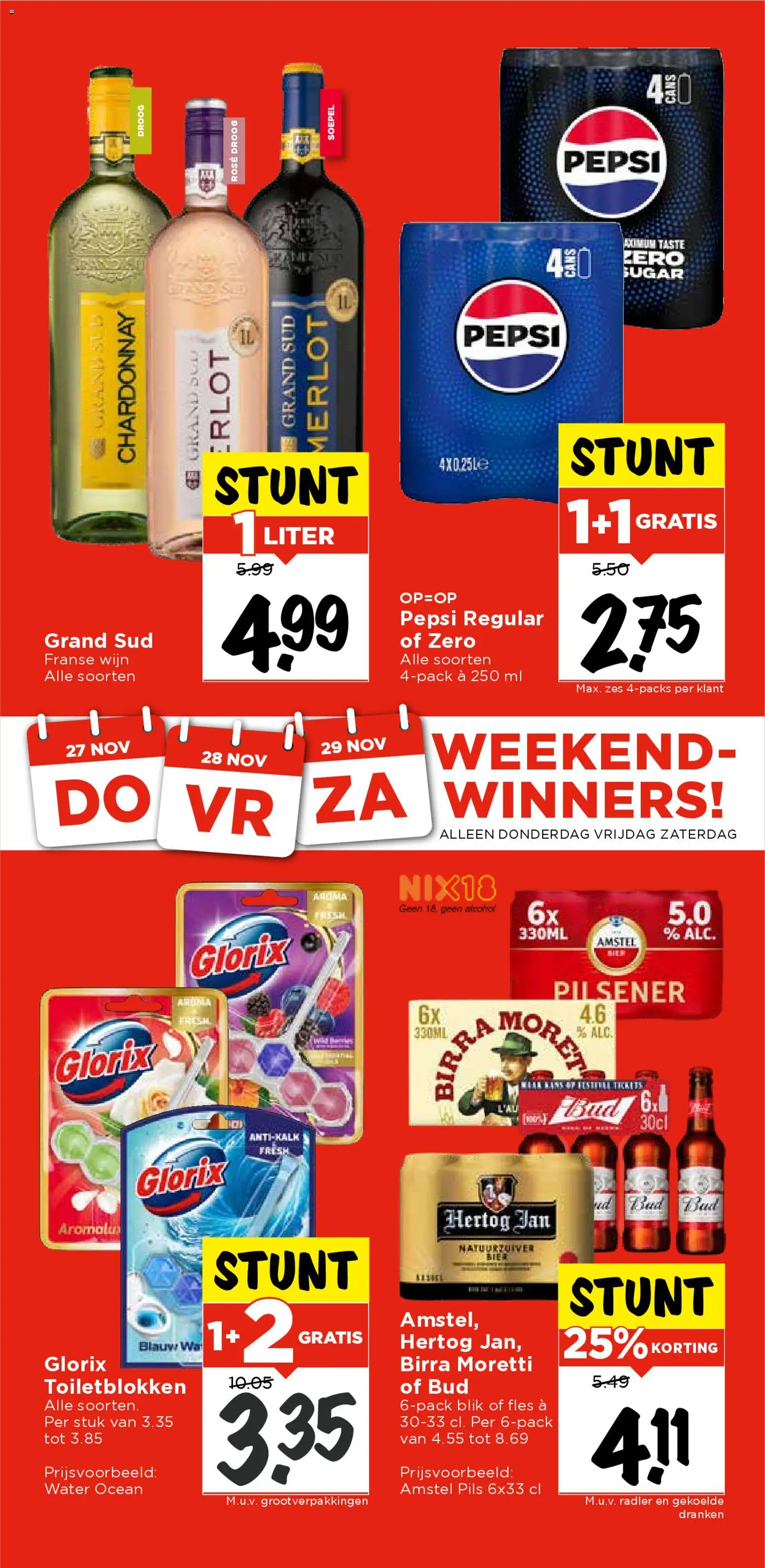 {H1} | Pagina: 3 | Producten: Wijn, Fles, Pepsi, Festék