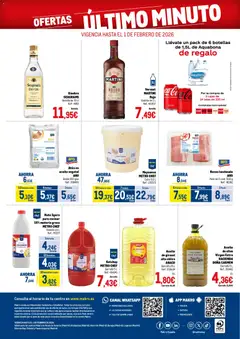 Vista previa Makro - Ofertas Último minuto Centro válido desde el 22.01.2026 | Página: 2 | Productos: Aceite, Ginebra, Aceite de oliva, Οθόνη προβολής