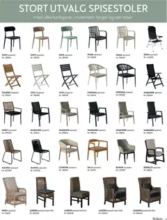 Forhåndsvisning av Bohus Hageinspirasjon 2026 gyldig fra 20.04.2026 | Side: 13 | Produkter: Spisestol, Klappstol