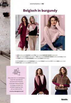 Bel&Bo folder - Voorbeeld van een folder van Bel&Bo, geldig van 13.10.2025 | Pagina: 3 | Producten: Handtas, Pet, Jurk, Blouse