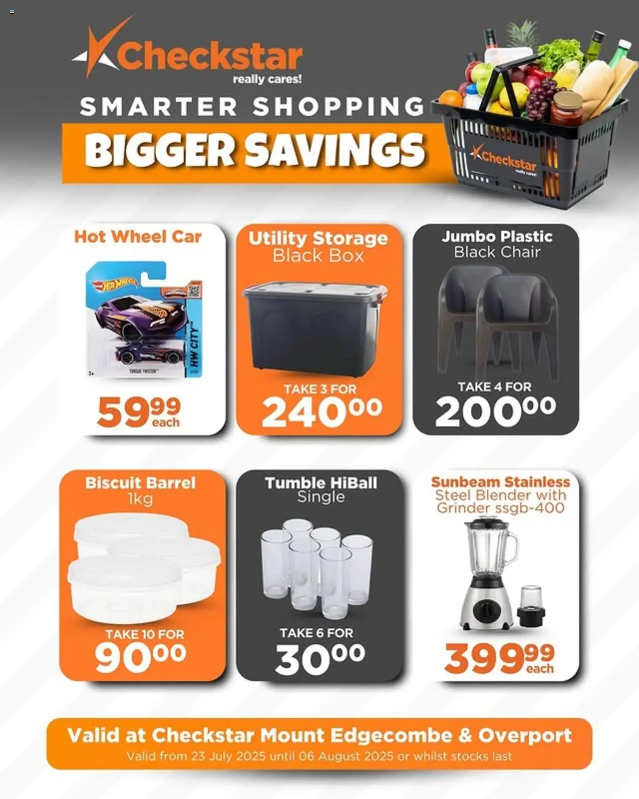 Check Star Specials │ valid from 23.07.2025 | Page: 1 | Products: Utility, Grinder, Chair, Box