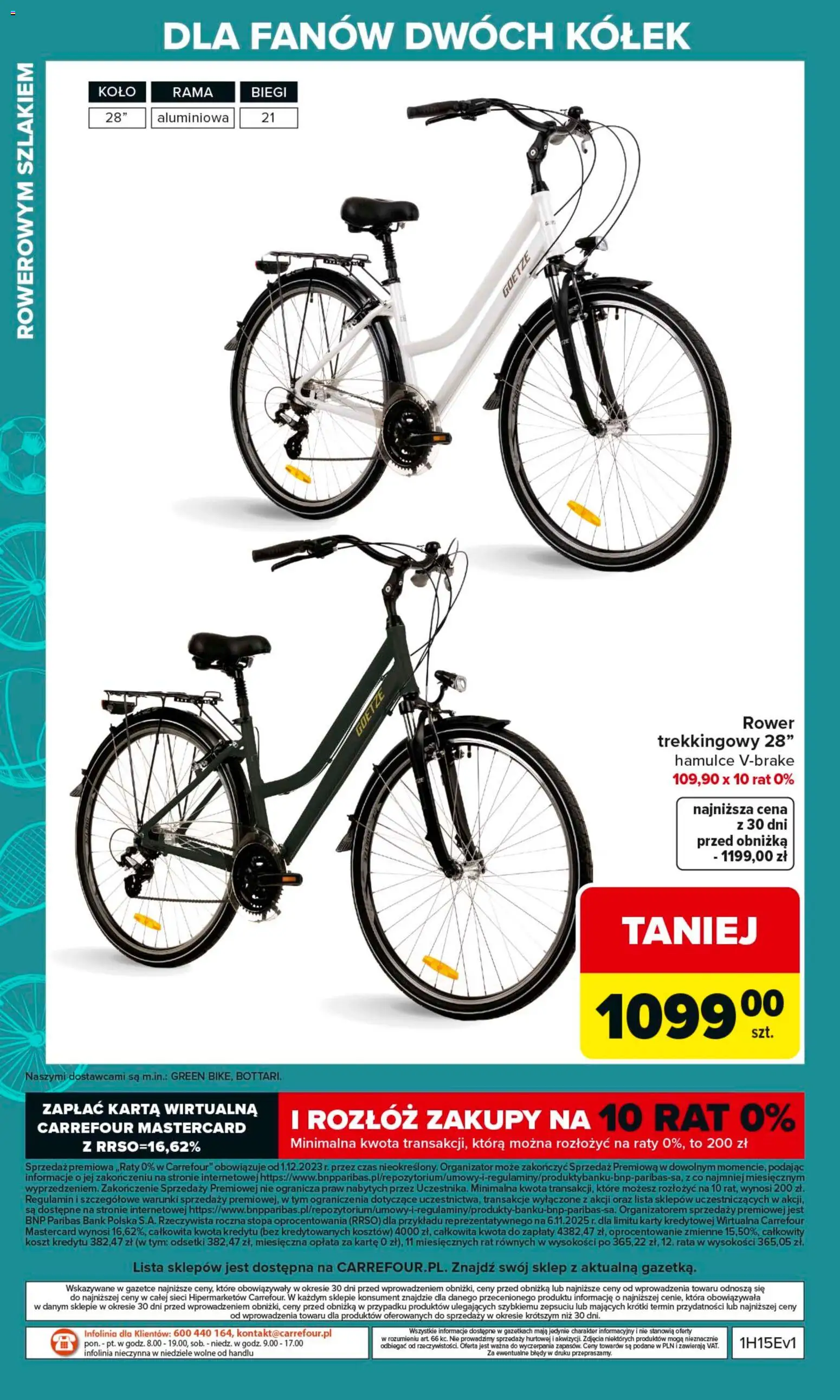 Carrefour gazetka - Gdzie Kwitnie Życie od 07.04.2026 | Strona: 32 | Produkty: Karta, Rower