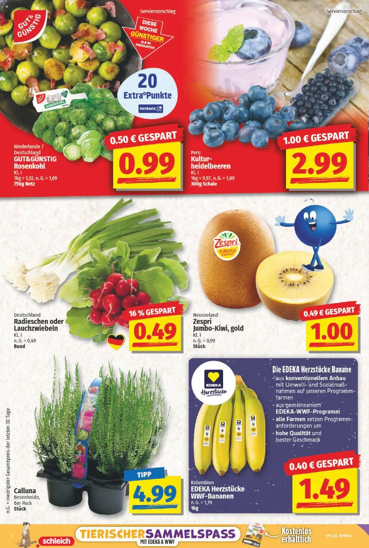 NP Discount Prospekt 	 – gültig ab 06.10.2025 | Seite: 2 | Produkte: Heidelbeeren