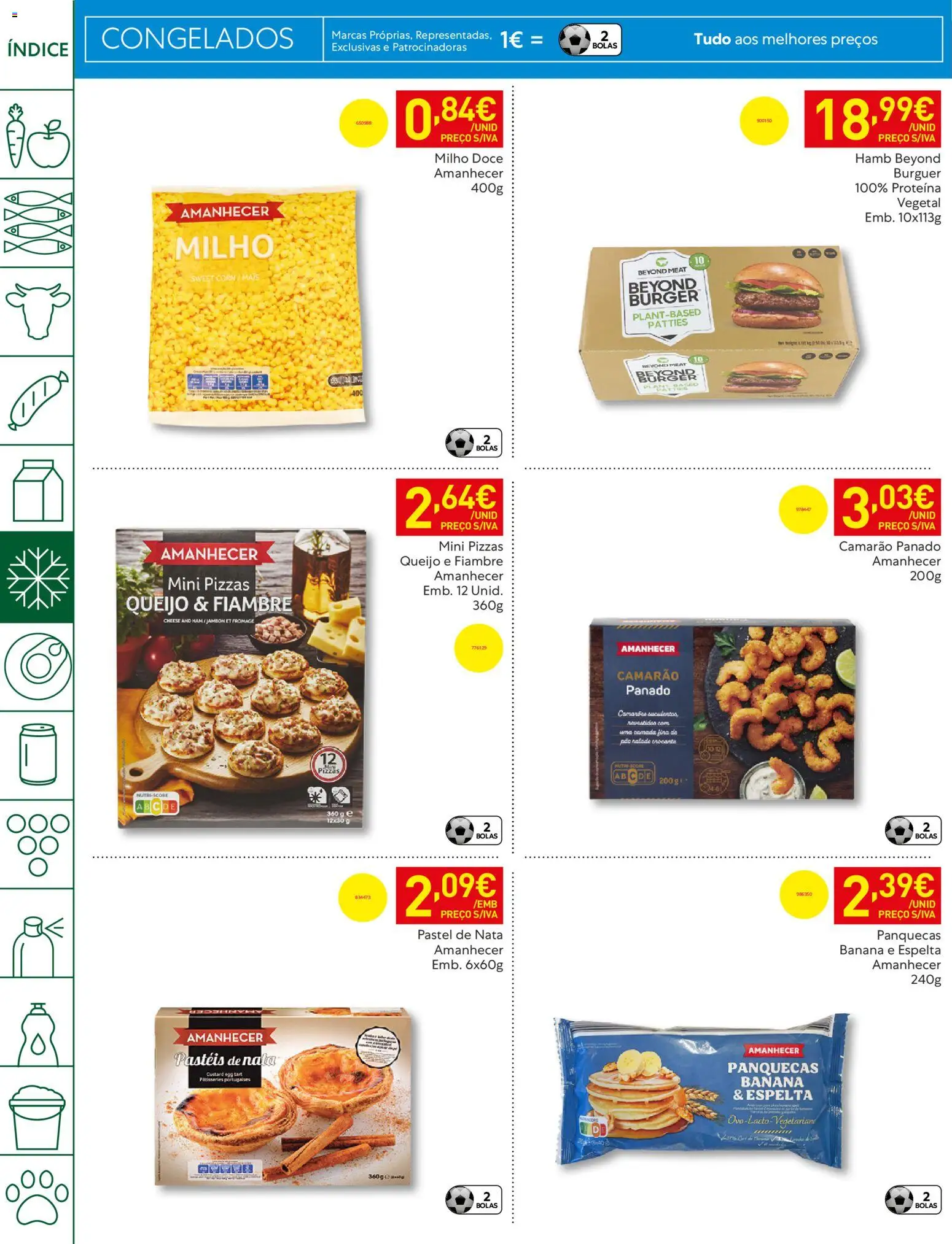 Recheio - Bons Negócios Madeira │ válido de 21.04.2026 | Página: 20 | Produtos: Banana, Camarão, Pão, Nata