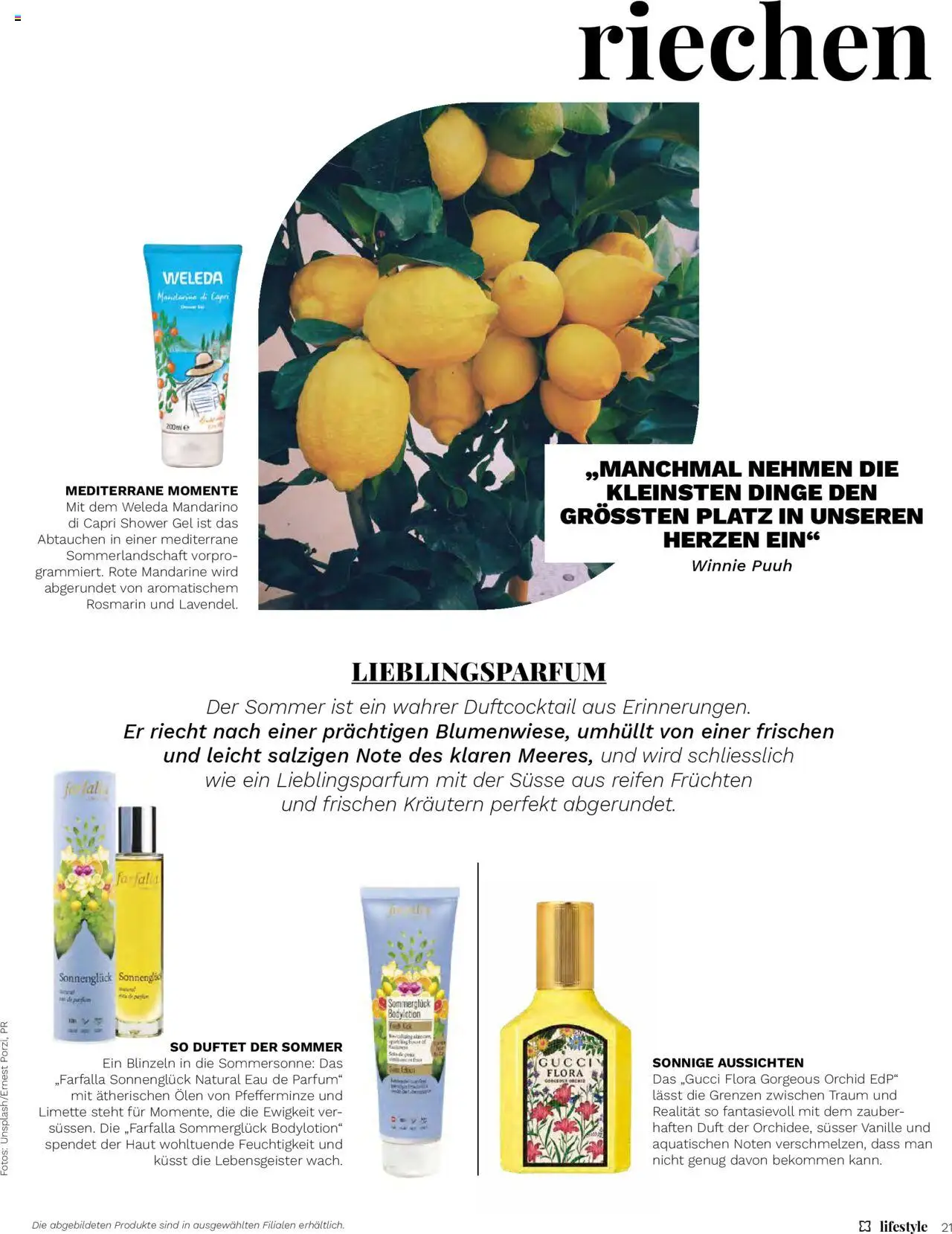 Müller Magazin ab 01.07.2025 | Seite: 21 | Produkte: Eau de Parfum, Duft, Shower Gel, Limette