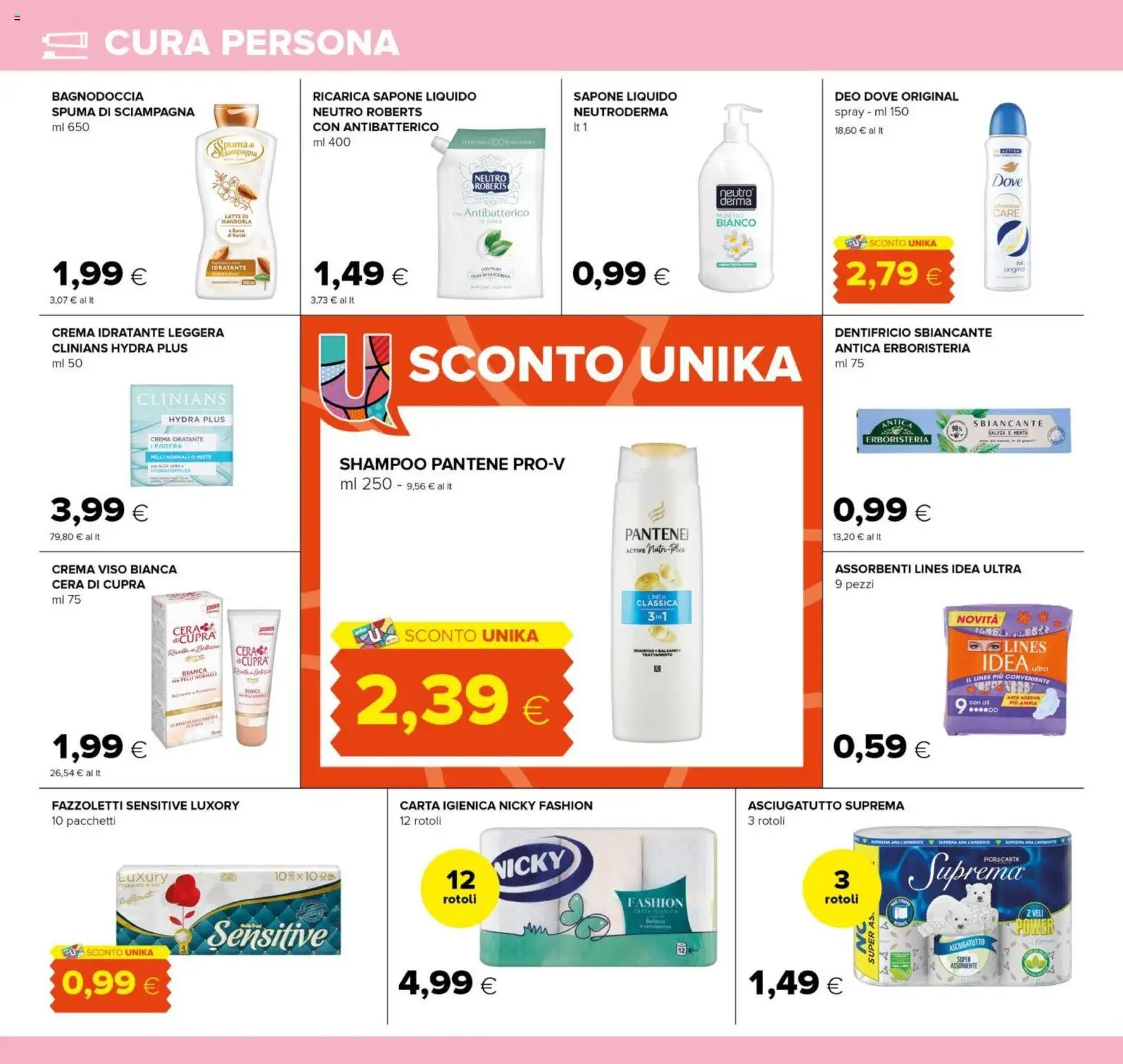 Volantino Tigre del 16.12.2025 | Pagina: 30 | Prodotti: Carta igienica, Sapone, Fazzoletti, Asciugatutto