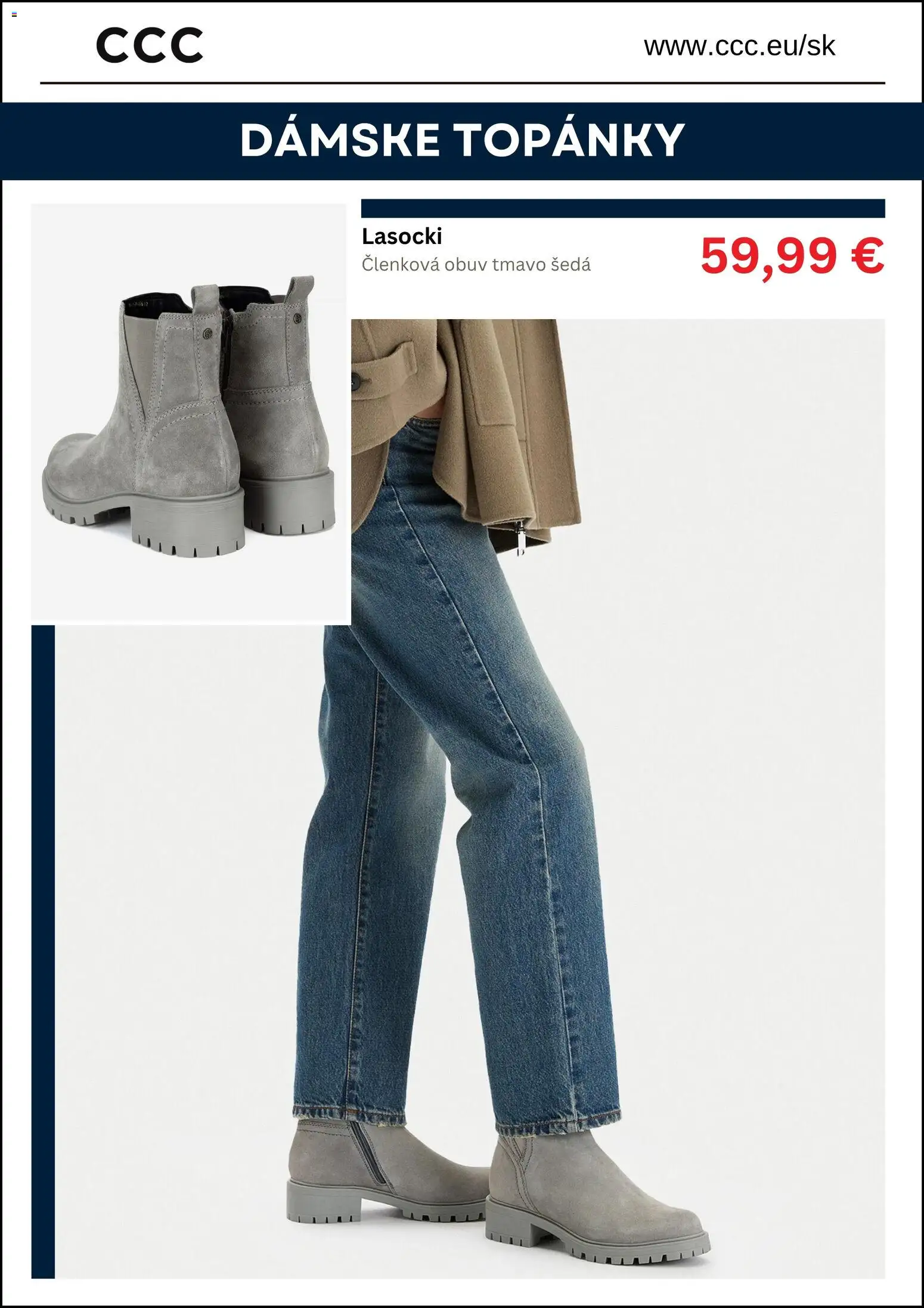 Nové CCC akcie – leták je platný od 19.11.2025 | Strana: 2 | Produkty: Topánky