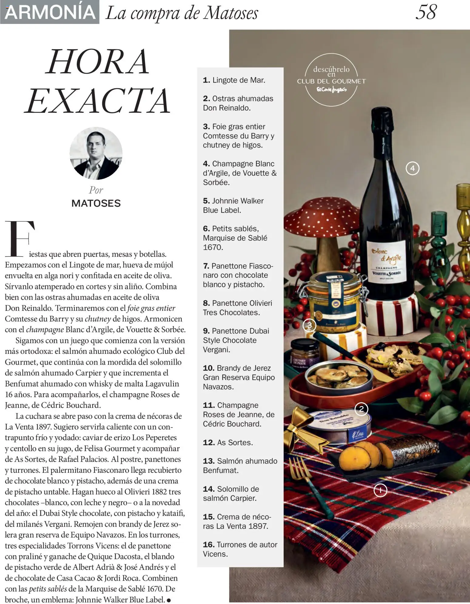 El Corte Inglés ofertas │ válido desde el 11.12.2025 | Página: 58 | Productos: Aceite, Chocolate, Crema, Μαύρο πιπέρι