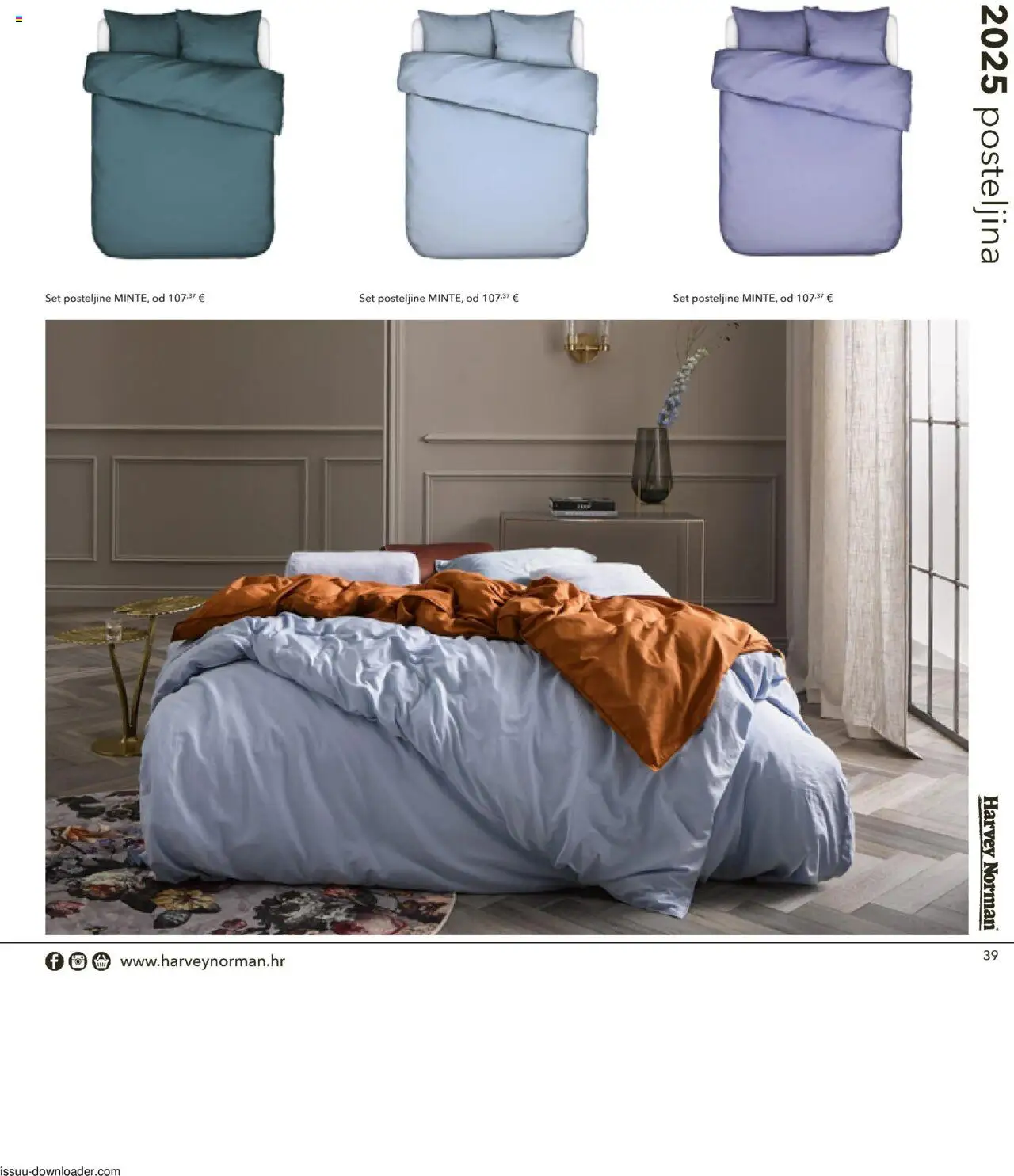 Harvey Norman katalog | vrijedi od 15.05.2025 | Stranica: 39 | Proizvodi: Posteljina