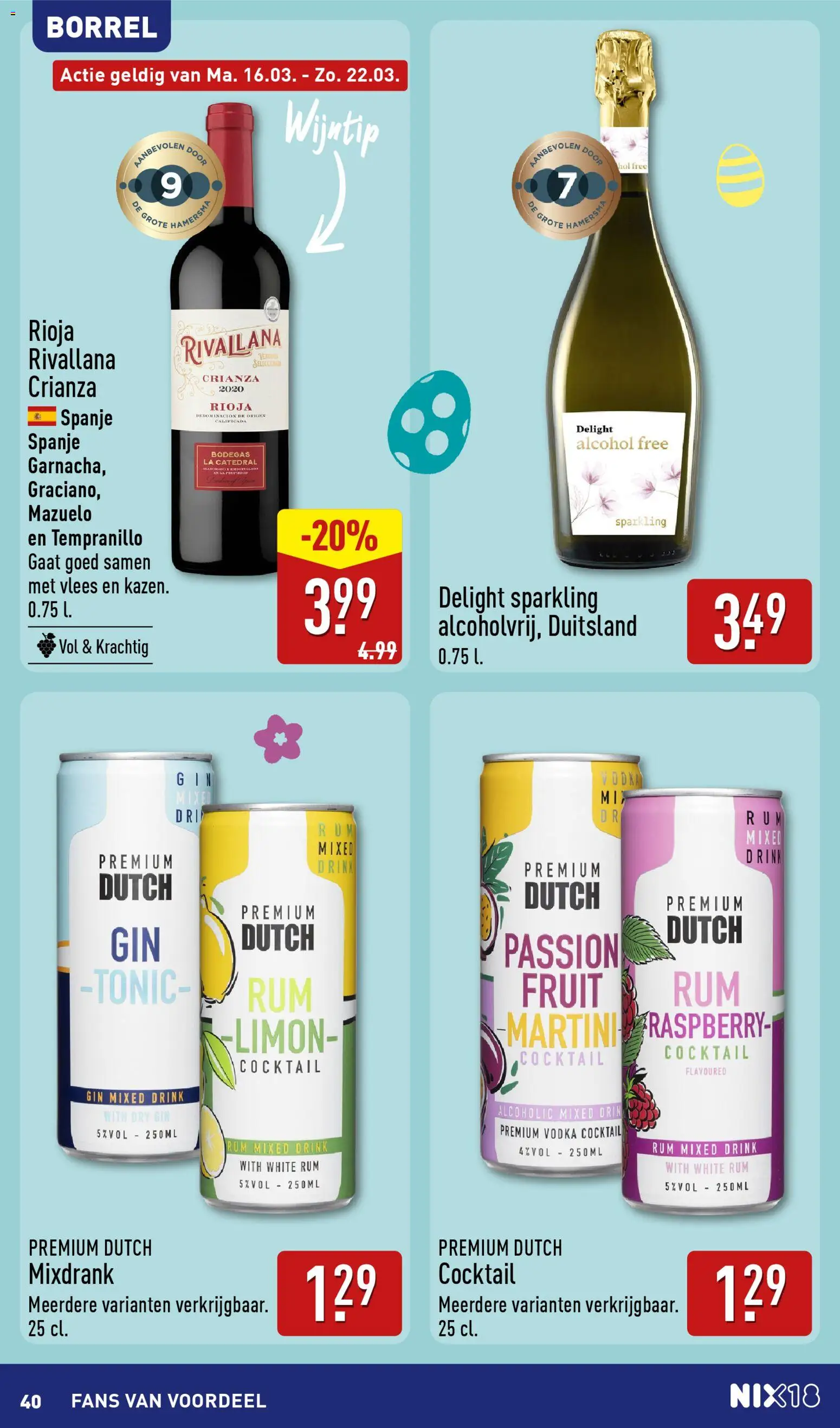 {H1} | Pagina: 40 | Producten: Kisperec, La, Fruit, Alcohol