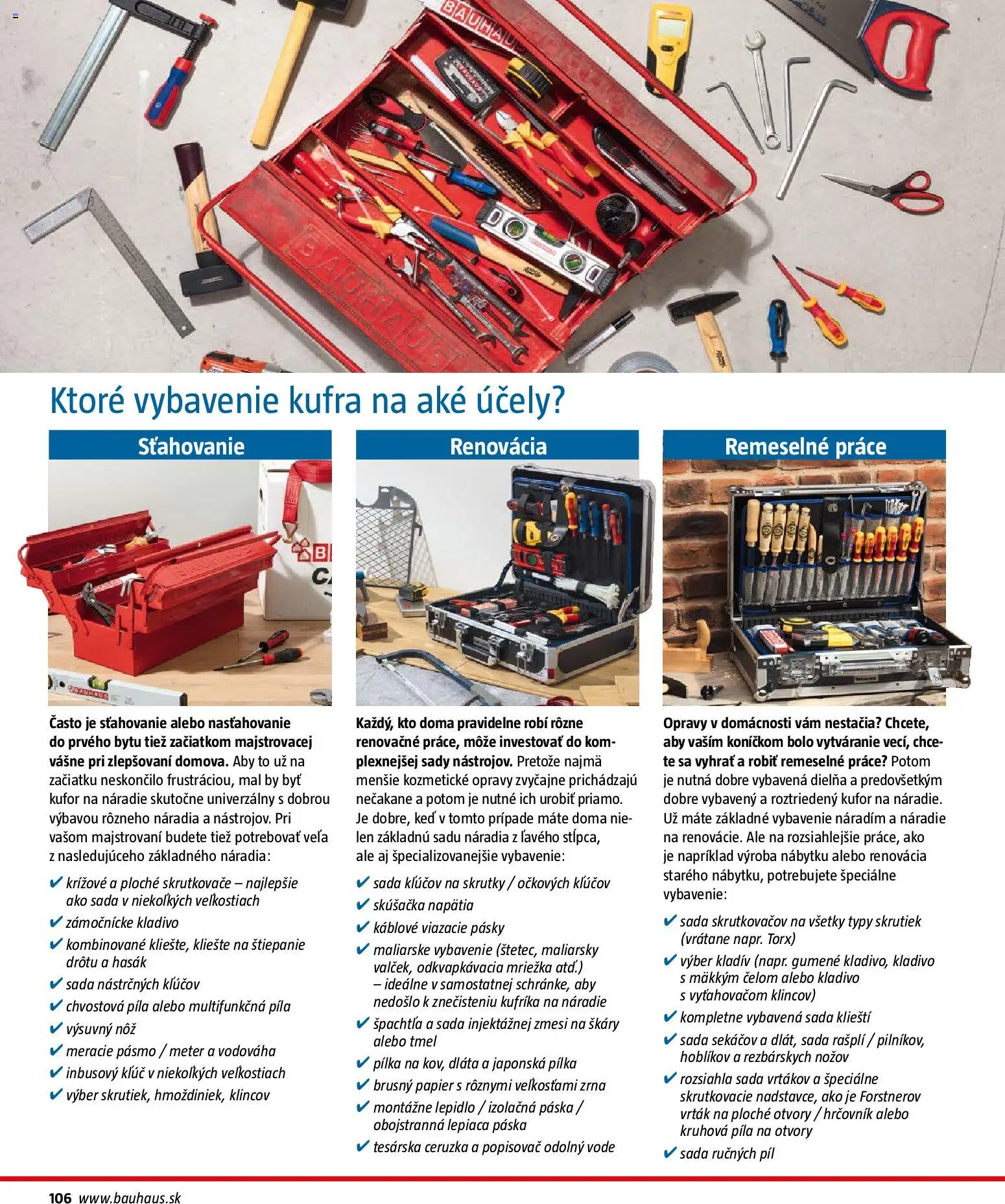 Nové Bauhaus akcie – leták je platný od 26.01.2026 | Strana: 106 | Produkty: Píla, Náradie, Ceruzka