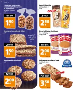  | Pagina: 12 | Producten: Zak, Kaneel, Nescafe, Ijskoffie