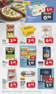 Combi - Black Friday ab 24.11.2025 gültig | Seite: 8 | Produkte: Burger, Schnitzel, Lätta, Raclette