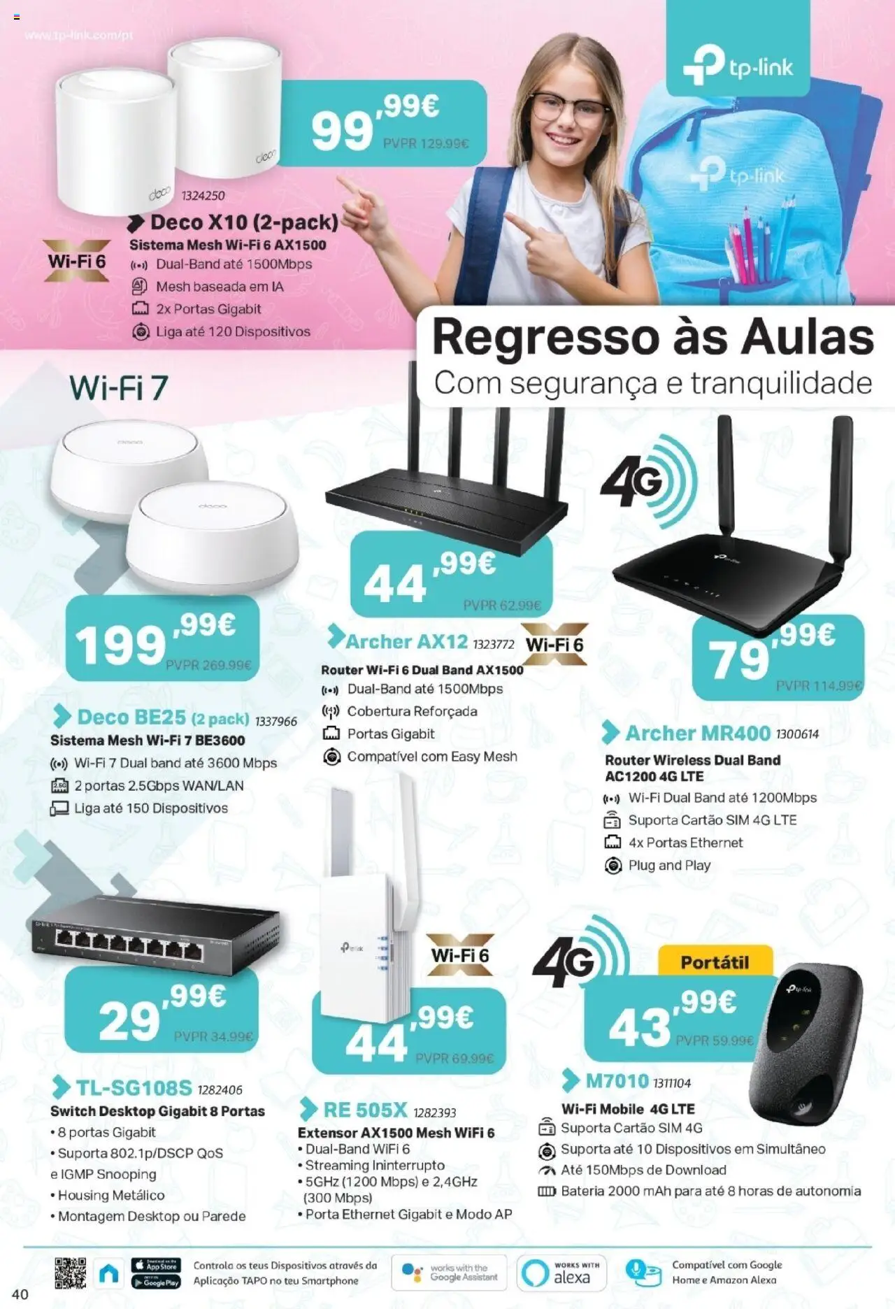 Radio Popular - Regresso às aulas │ válido de 02.09.2025 | Página: 40 | Produtos: Smartphone, Porta, Portas, Bateria