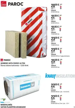 Senukai leidinys galioja nuo 02.10.2025 | Puslapis: 61 | Prekių: Vata