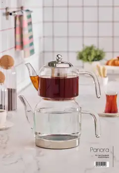 04.09.2025 tarihinden itibaren geçerli olan Karaca kataloğu önizlemesi | Sayfa: 91 | Ürünler: Çaydanlık