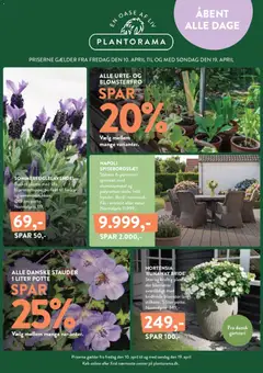 Plantorama - Tilbudsavis gyldig fra 10.04.2026