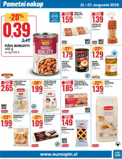 KRUH ZA SENDVIČE, 2 x 175 g │ velja od 21.08.2025 | Stran: 9