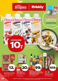 Eksempel på tilbudsavis Super Brugsen - Tilbudsavis fra butik Super Brugsen gyldig fra 01.08.2025