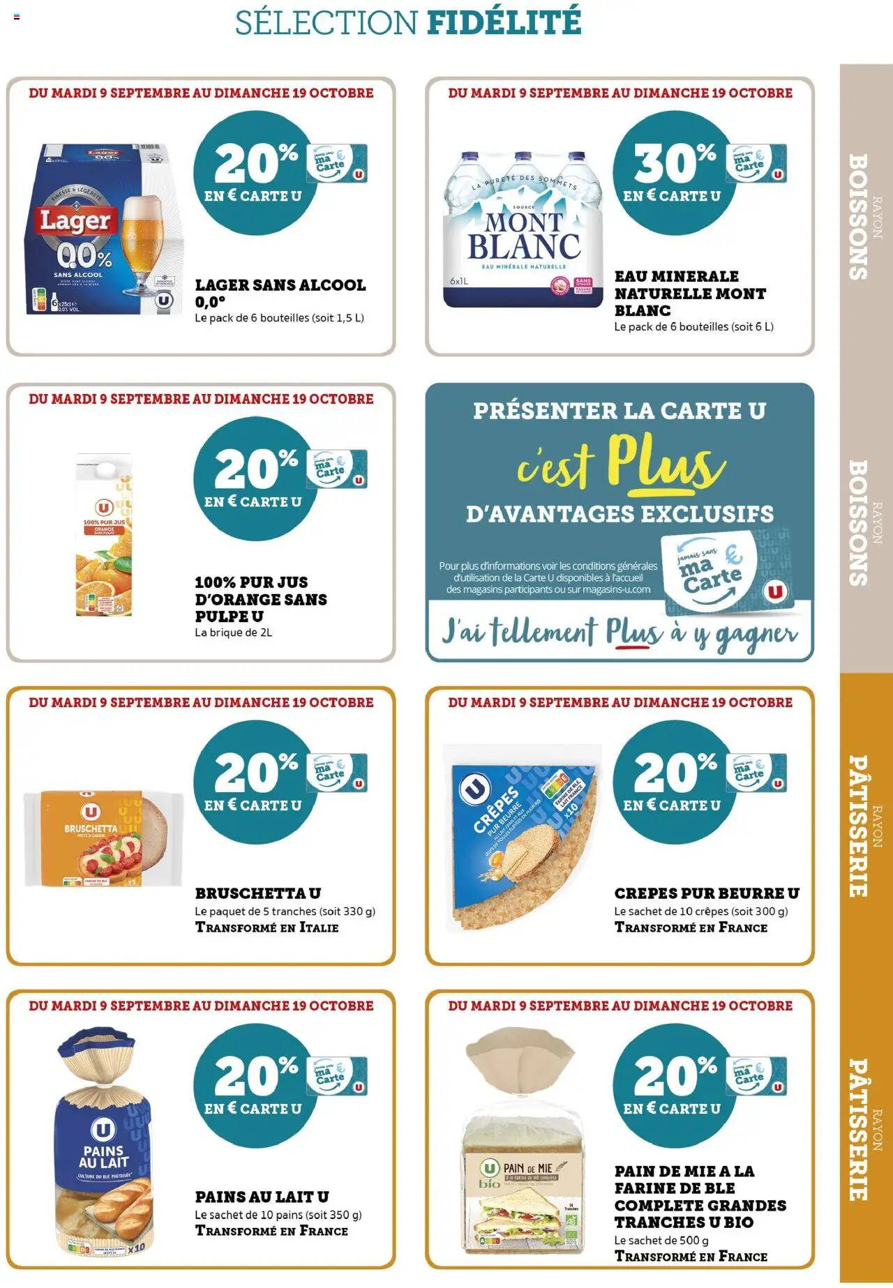  | Page: 17 | Produits: Alcool, Pains au lait, Eau minérale naturelle, Pain