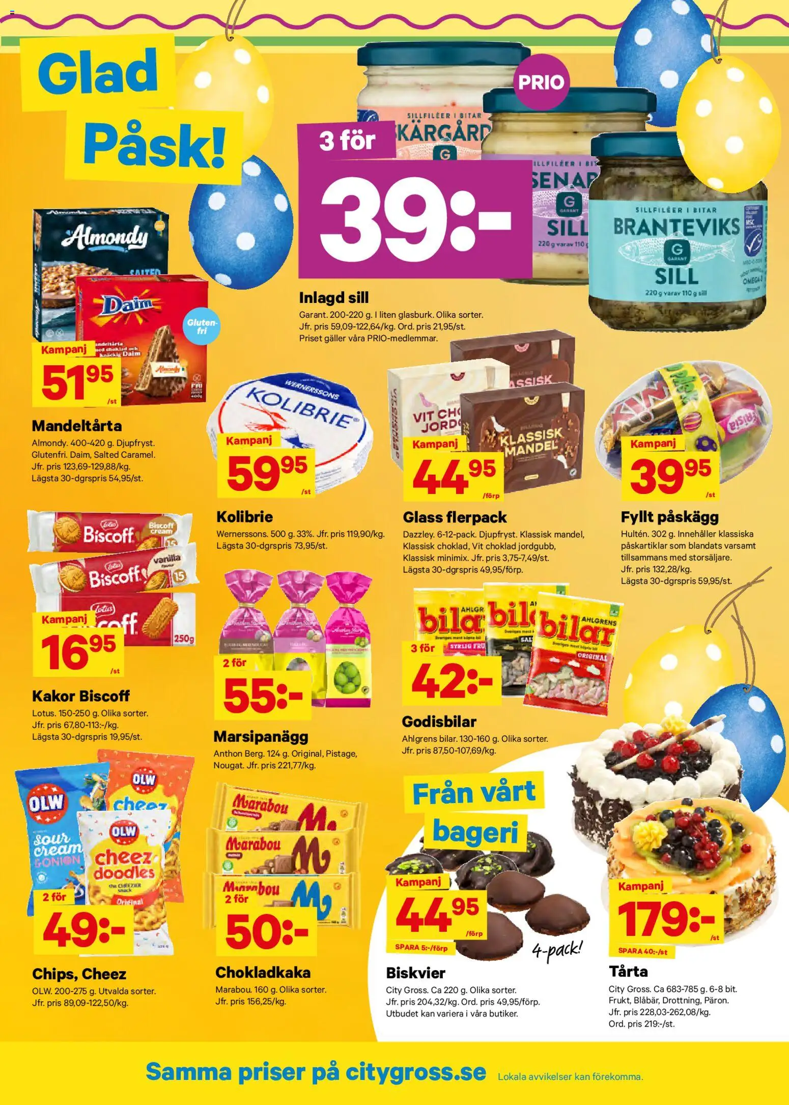 City Gross reklamblad aktuell från 23.03.2026 | Sida: 7 | Produkter: Jord, Senap, Galler, Sill