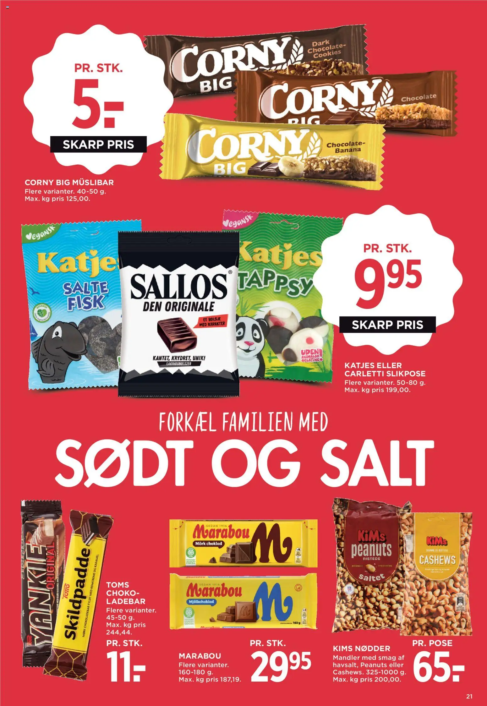 Meny tilbudsavis – gyldig fra 02.01.2026 | Side: 31 | Produkter: Fisk, Cookies, Peanuts, Salt