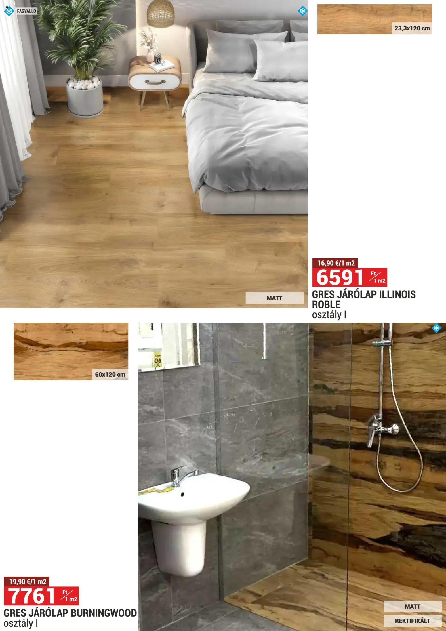 Merkury Market akciós ujság - amely érvényes a következő dátumtól: 01.12.2025 | Oldal: 27 | Termékek: Gres, Járólap