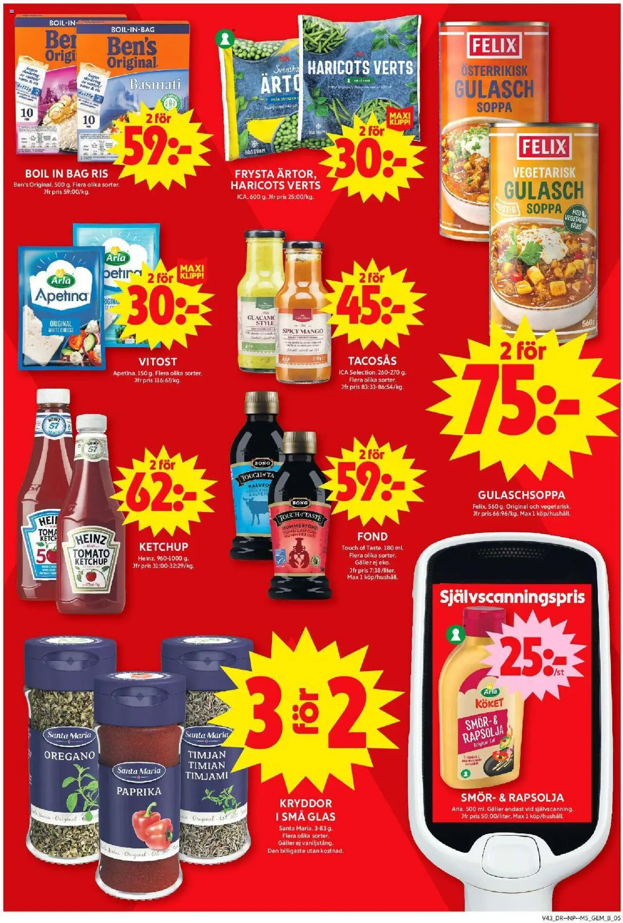 ICA Maxi reklamblad aktuell från 20.10.2025 | Sida: 5