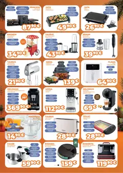 Vista previa Pascual Martí folleto válido desde el 01.12.2025 | Página: 5 | Productos: Cafetera, Βύσμα τροφοδοσίας, Batidora, Robot