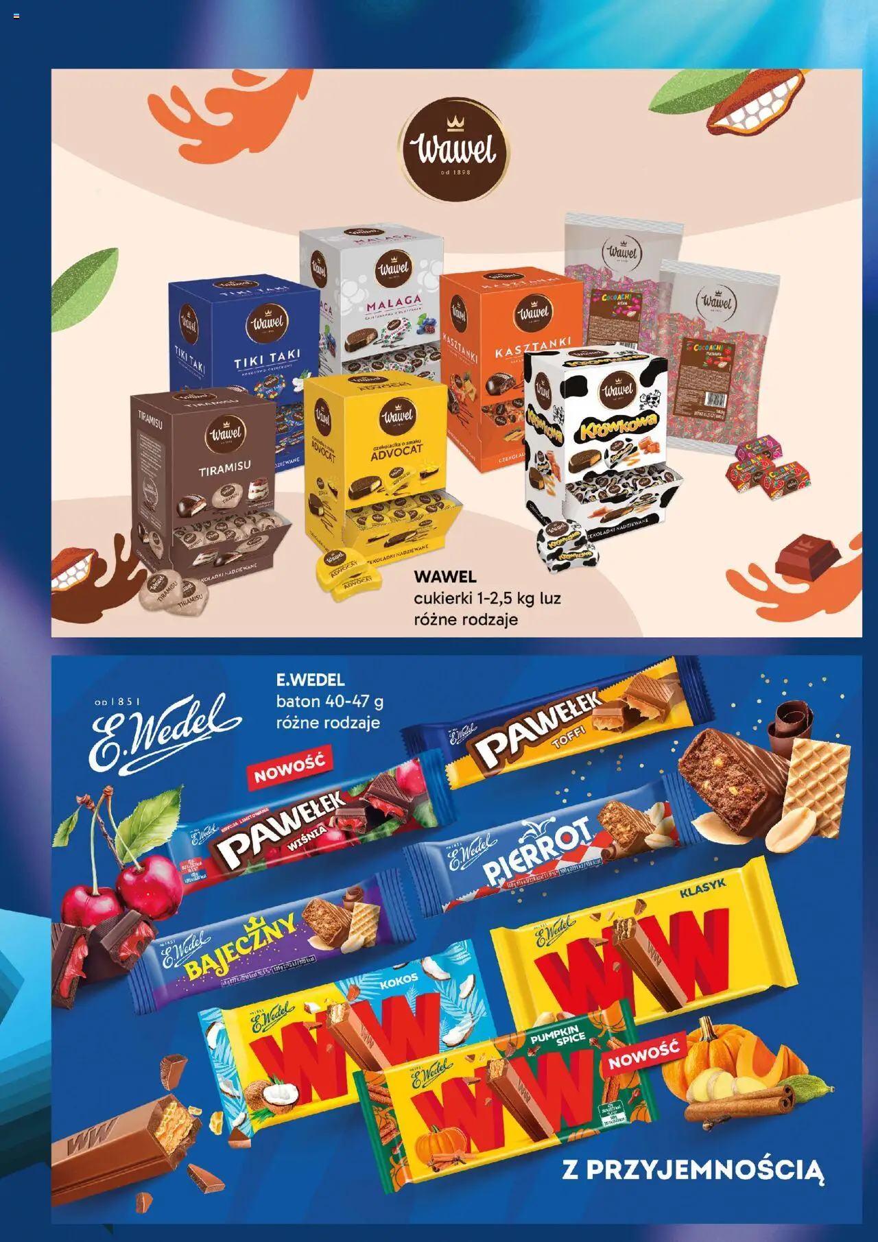 Eurocash Gazetka - Hity 30-lecia od 15.09.2025 | Strona: 12 | Produkty: Tiramisu, Baton, Cukierki