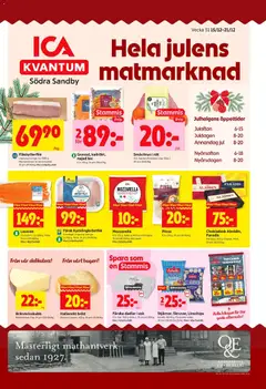 ICA Kvantum - Södra Sandby - Förhandsvisning av reklamblad från butik ICA Kvantum aktuell från 15.12.2025