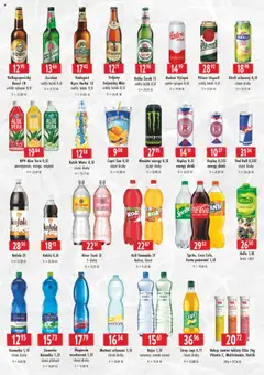 Astur & Qanto leták - cash&carry Jeseník, Krnov od 16.07.2025 | Strana: 3 | Produkty: Budvar, Svijany Svijanský Máz, Aloe vera, Energy drink