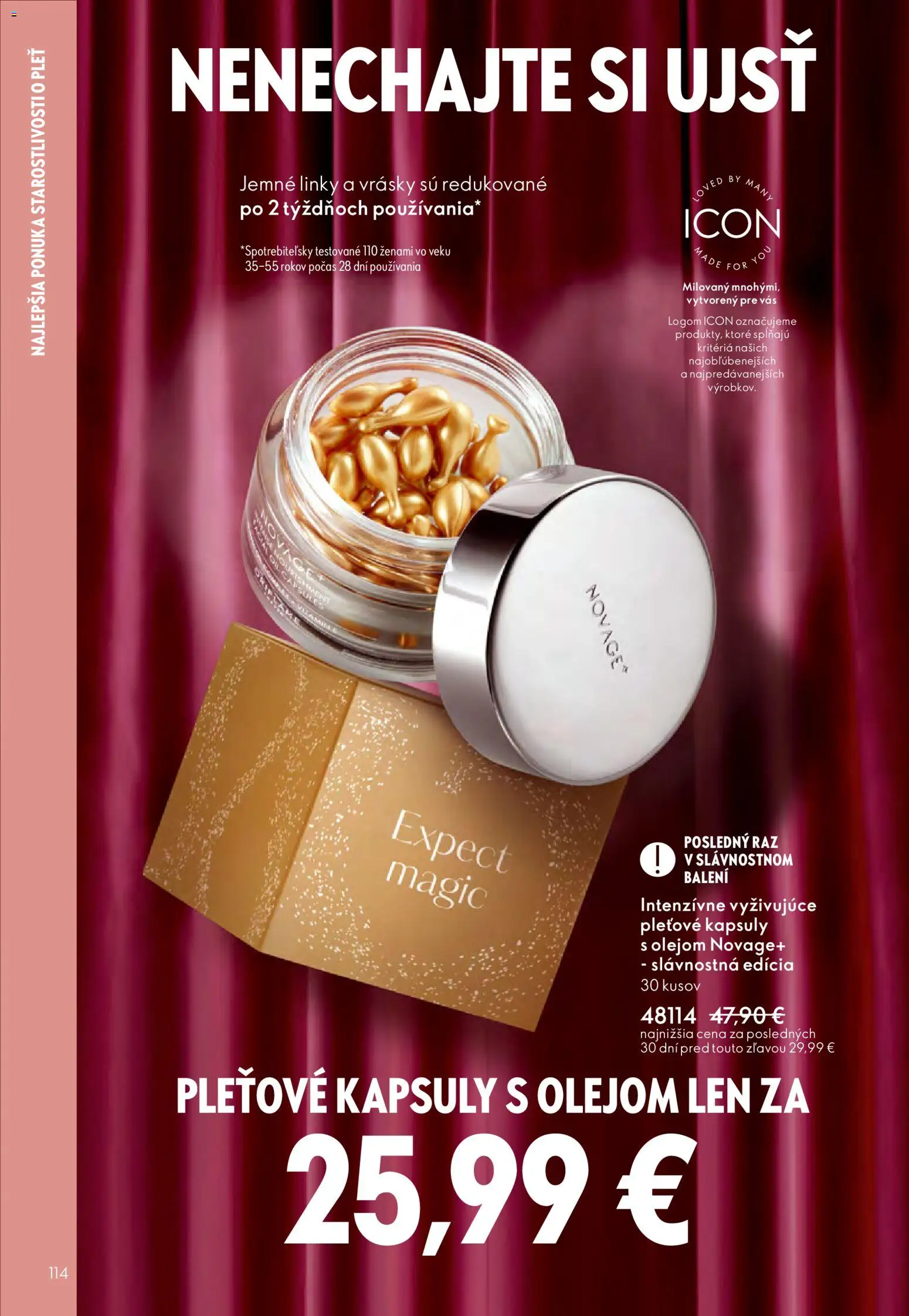 Nové Oriflame akcie – leták je platný od 21.01.2026 | Strana: 114