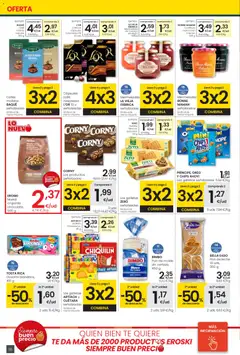 Vista previa Eroski - Center válido desde el 30.10.2025 | Página: 16 | Productos: Pan, Galletas, Pan de molde, Cama
