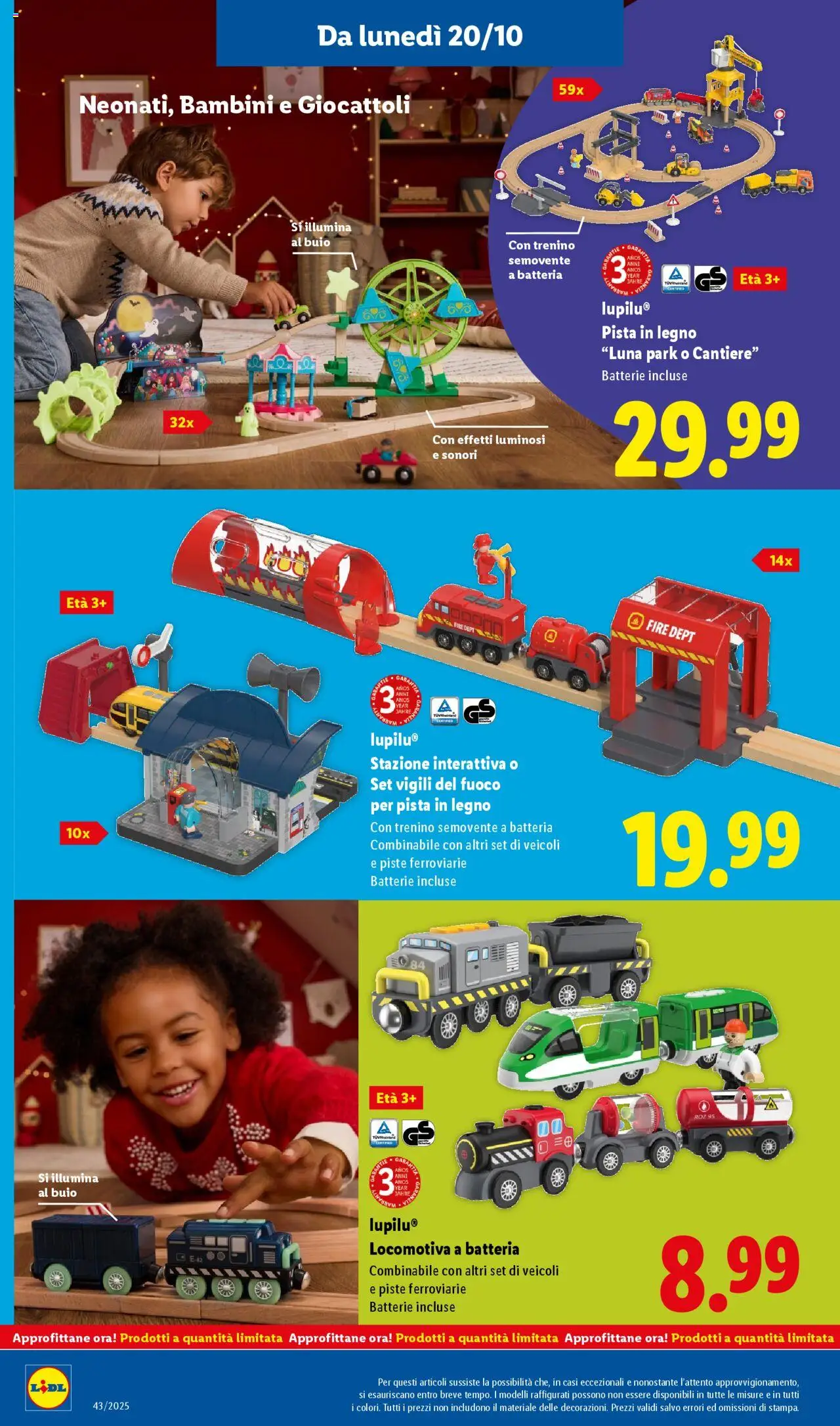 Volantino Lidl del 20.10.2025 | Pagina: 38 | Prodotti: Batteria, Batterie