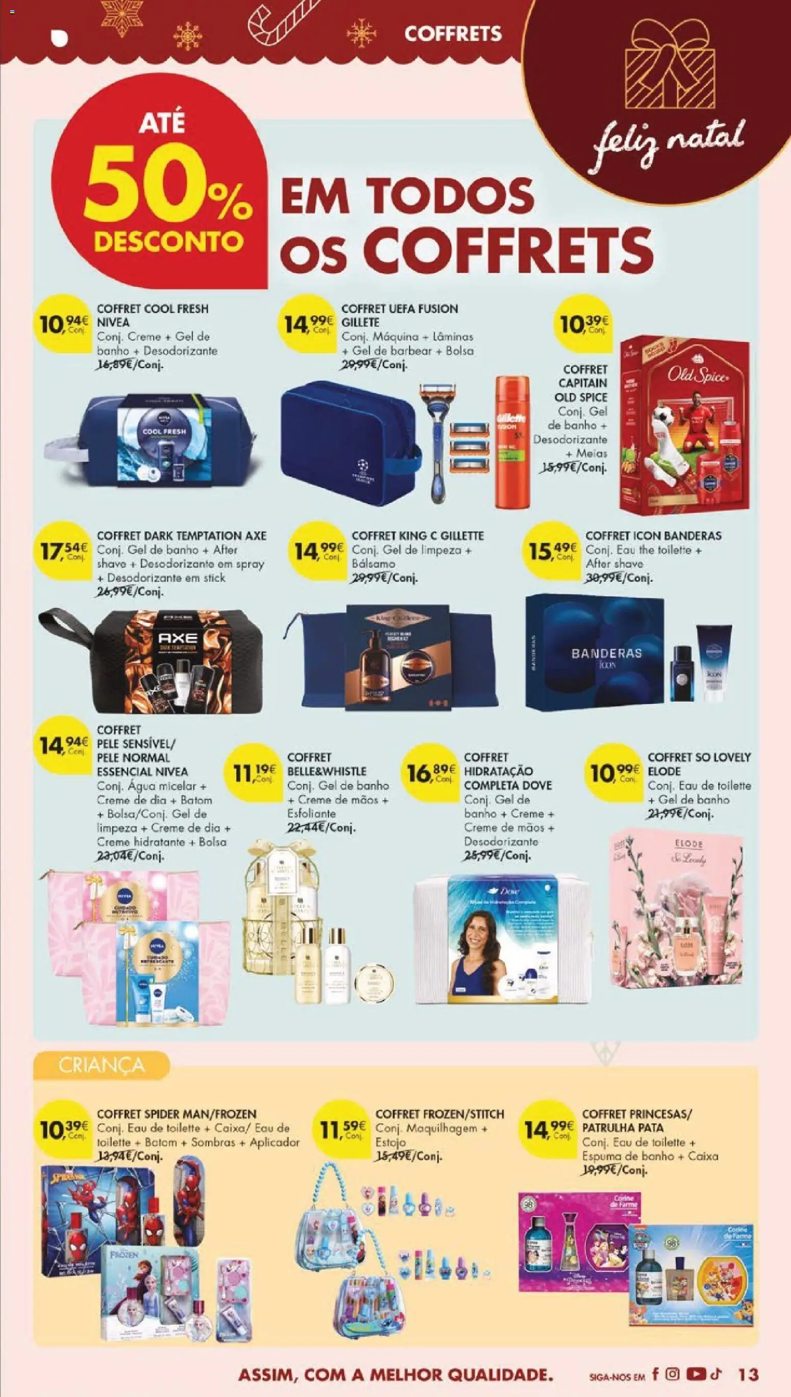Pingo Doce Black Friday │ válido de 25.11.2025 | Página: 61 | Produtos: Eau de toilette, Água micelar, Desodorizante, Gel de limpeza
