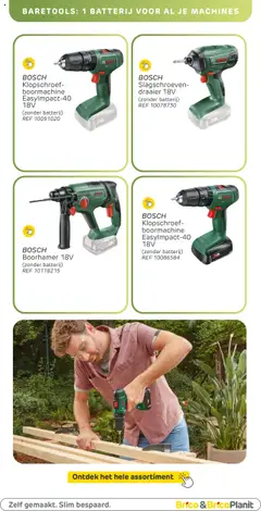 Brico - Powertools-catalogus - Voorbeeld van een folder van Brico, geldig van 27.05.2025 | Pagina: 44 | Producten: Batterij