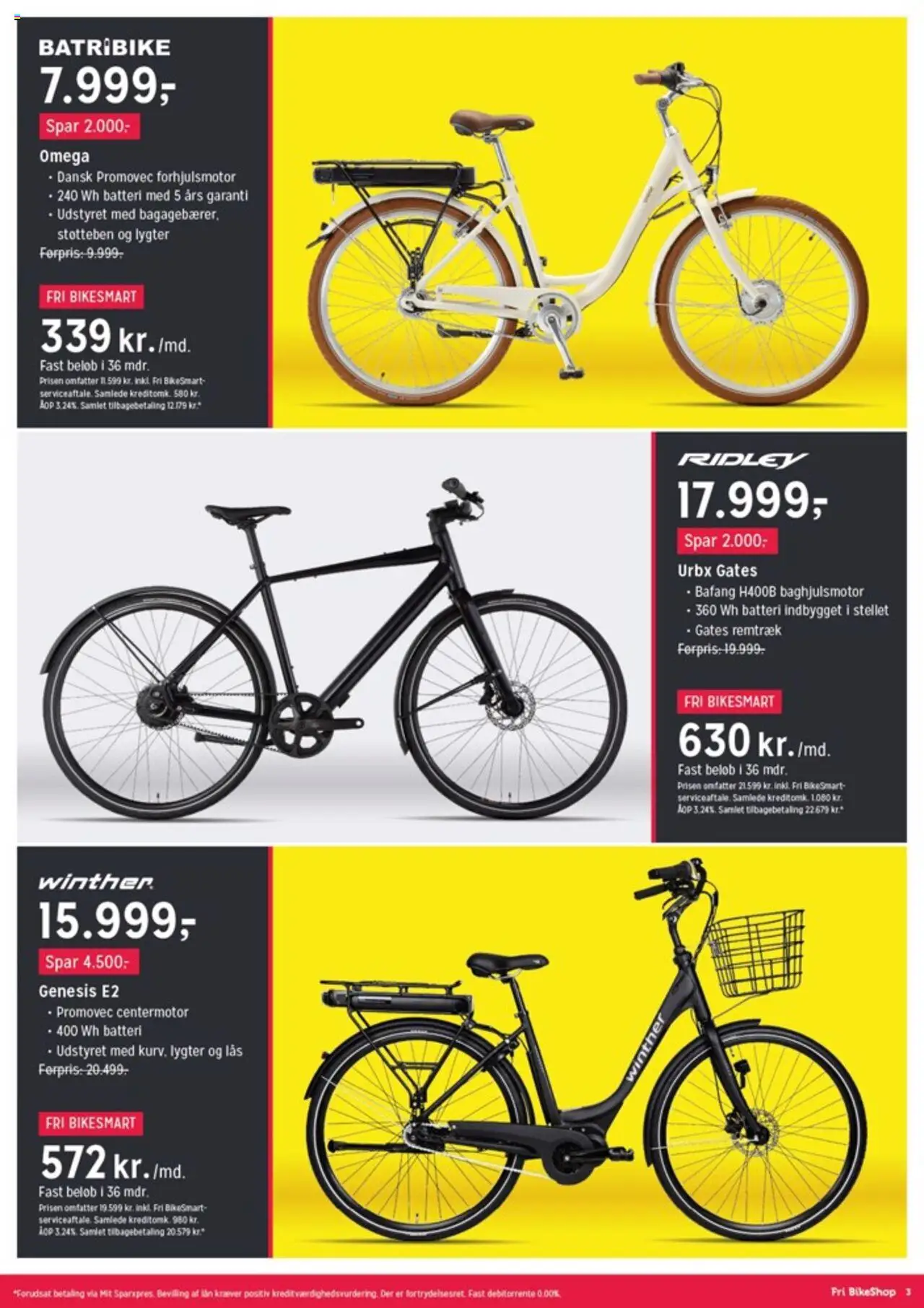 Fri BikeShop Tilbudsavis gyldig fra 14.08.2025 | Side: 3 | Produkter: Batteri