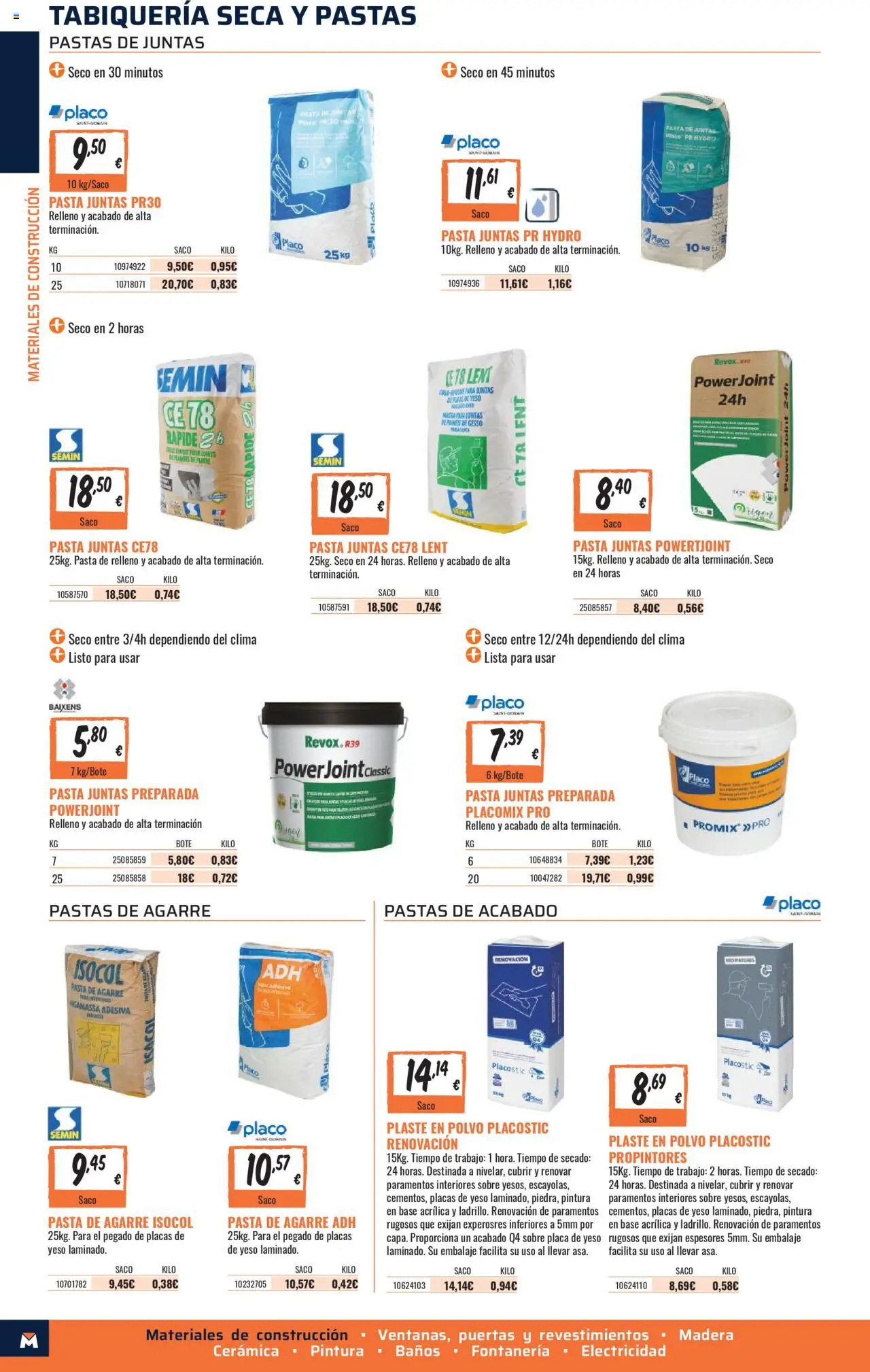 Obramat - Sevilla  │ válido desde el 10.10.2025 | Página: 4 | Productos: Polvo, Pasta