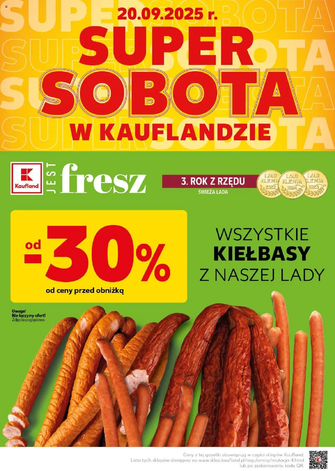 Kaufland gazetka - Super Sobota od 20.09.2025 | Strona: 2