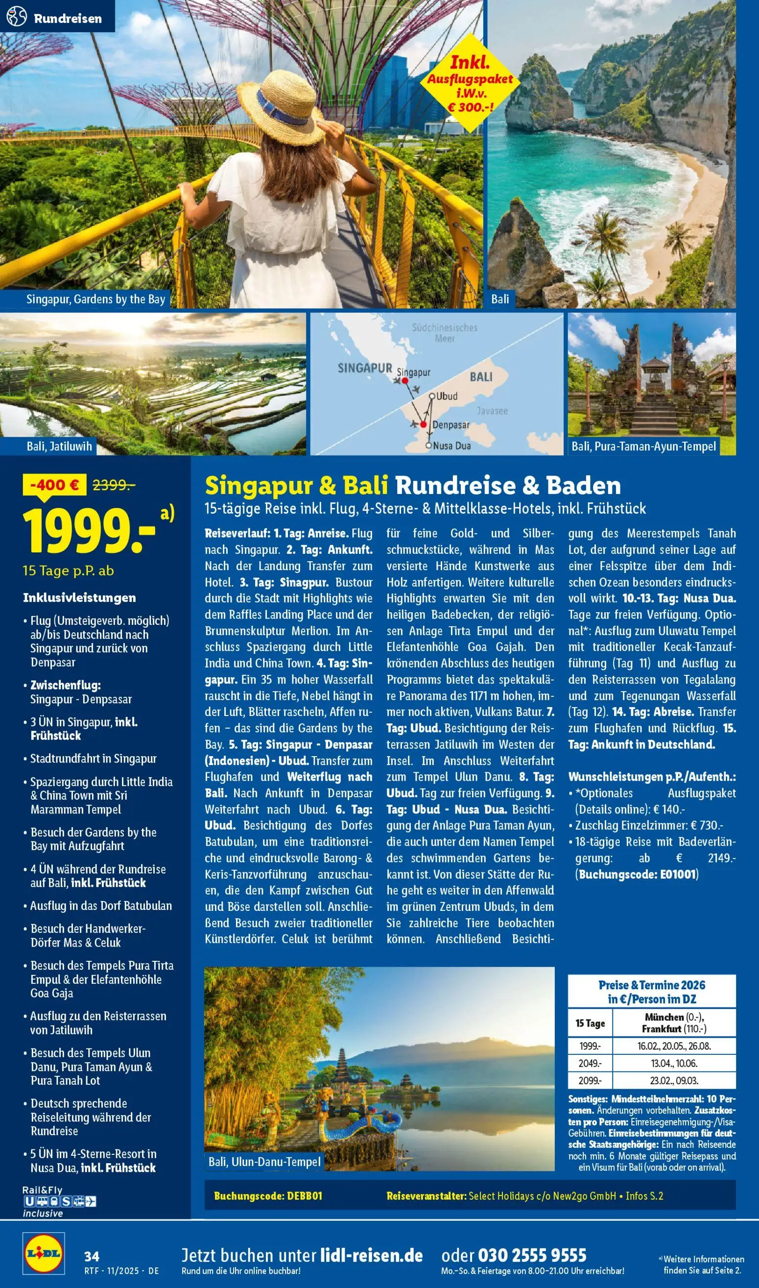 Lidl Reisen - Black Friday – gültig ab 12.11.2025 | Seite: 34 | Produkte: Reis, Uhr