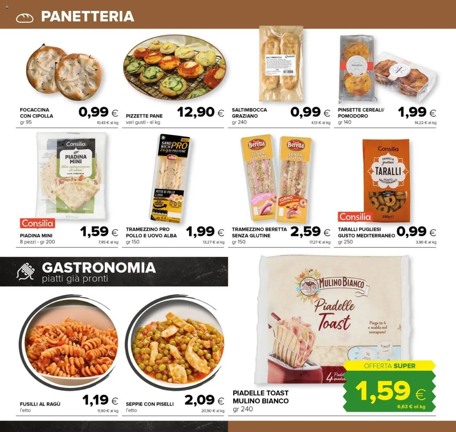 Volantino Oasi del 26.02.2026 | Pagina: 4 | Prodotti: Petto di Pollo, Uova, Pane, Piselli
