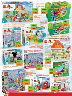 Náhled letáku Dráčik leták od 03.10.2025 | Strana: 78 | Produkty: Box, Lego duplo, Hra, Karty