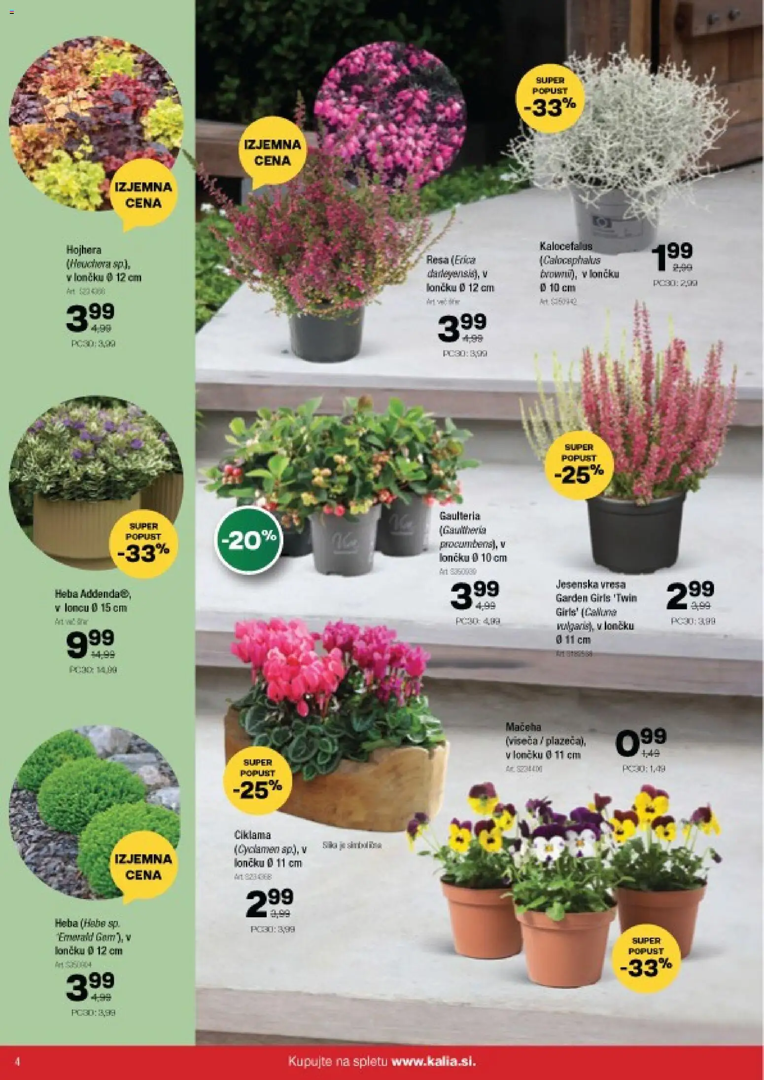 Novi Kalia katalog ponudbe – veljaven od 20.10.2025 | Stran: 4