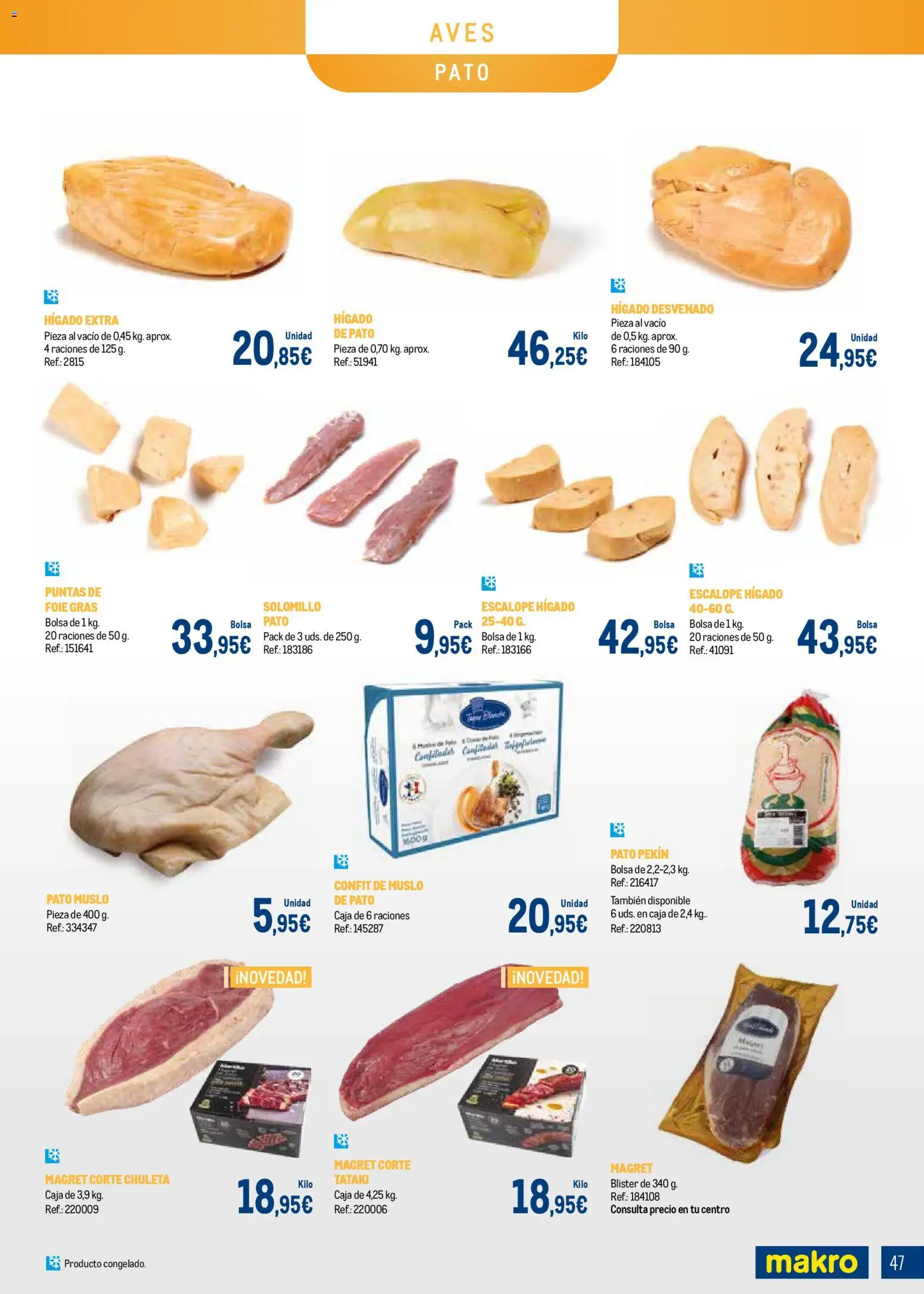 Makro - Especial Carnes Península │ válido desde el 03.11.2025 | Página: 47 | Productos: Bolsa, Caja