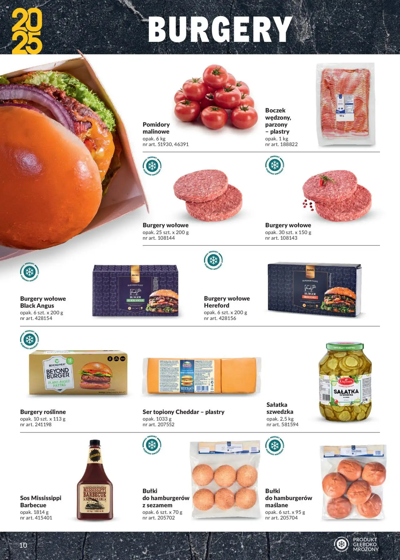 Makro Gazetka - Street Food od 28.03.2025 | Strona: 10 | Produkty: Ser topiony, Sałatka szwedzka, Ser, Warzywa