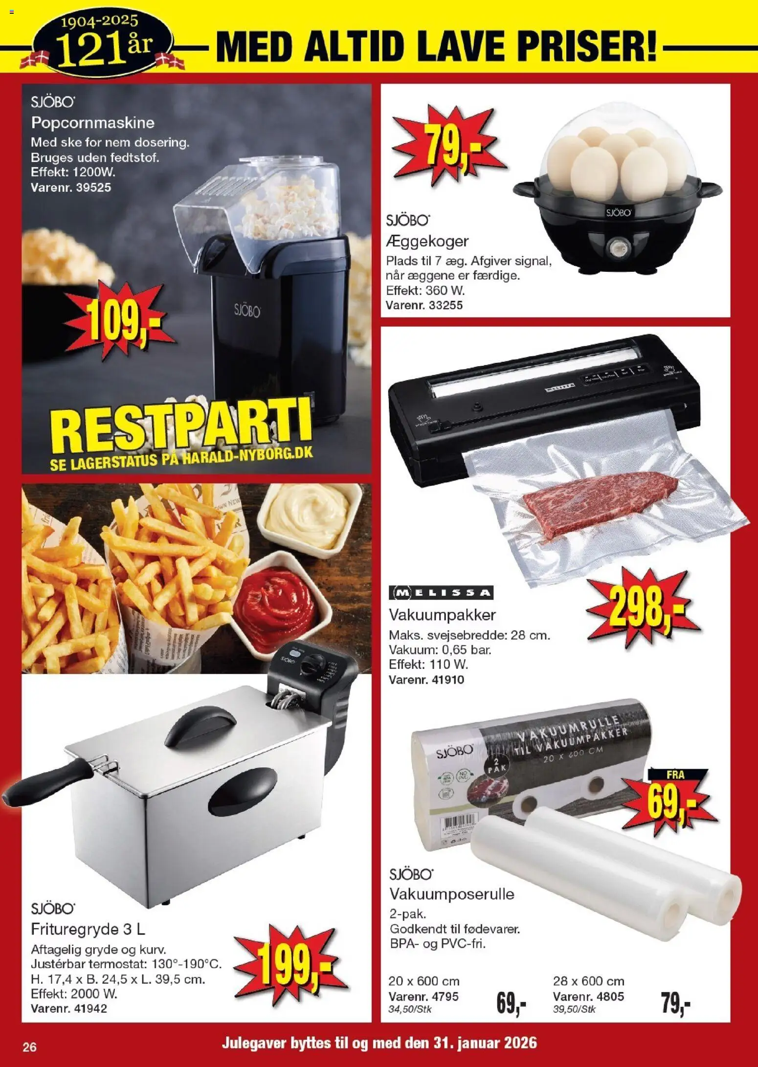 Harald Nyborg tilbudsavis – gyldig fra 11.12.2025 | Side: 32 | Produkter: Frituregryde
