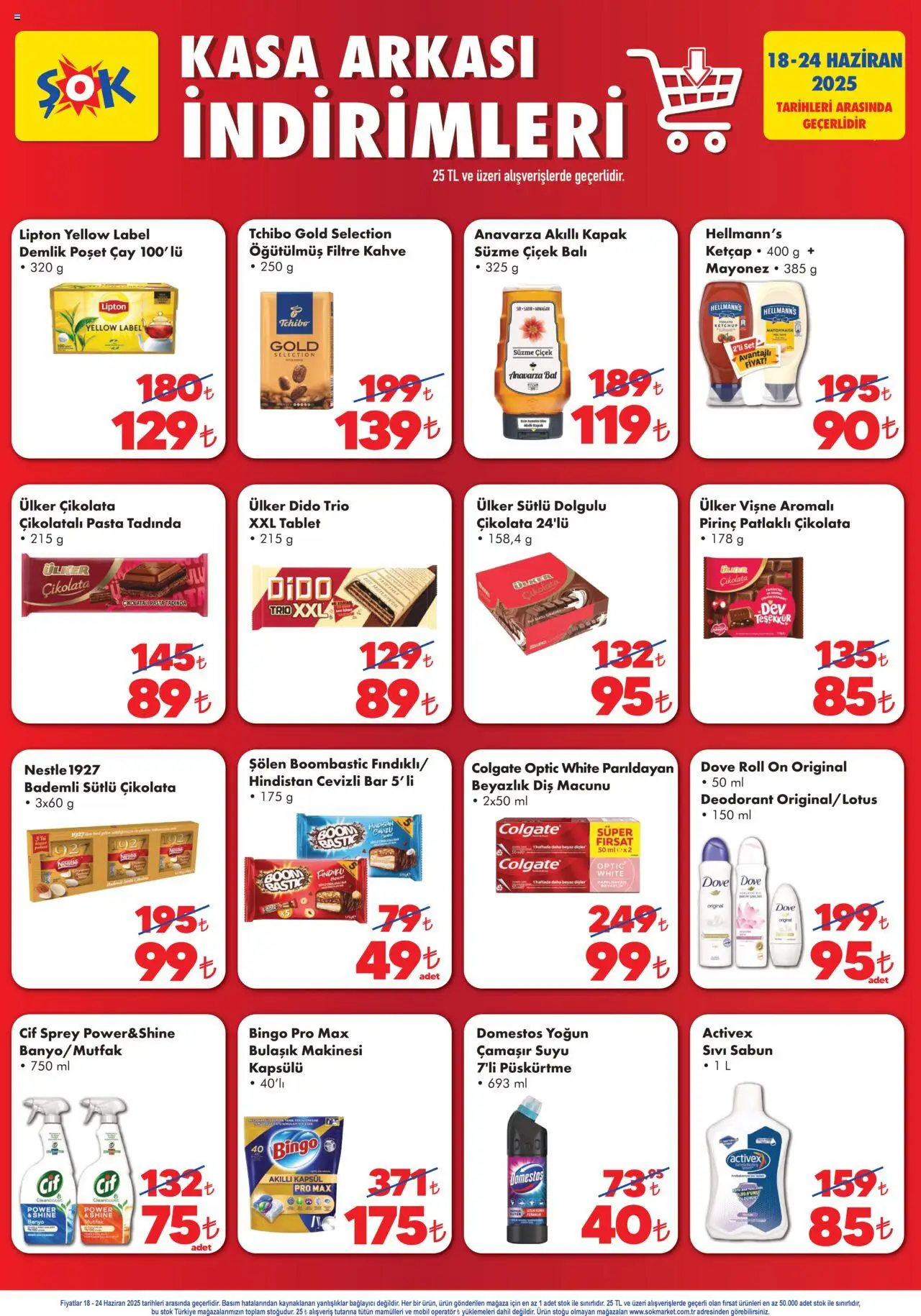 Şok Market Katalog - 18.06.2025 tarihinden itibaren geçerlidir | Sayfa: 3 | Ürünler: Deodorant, Demlik poşet çay, Tablet, Demlik