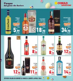 Anteprima del volantino Conad volantino Superstore Piemonte valido a partire dal 26.03.2026 | Pagina: 22 | Prodotti: Crema, Rum, Aperol, Amaro